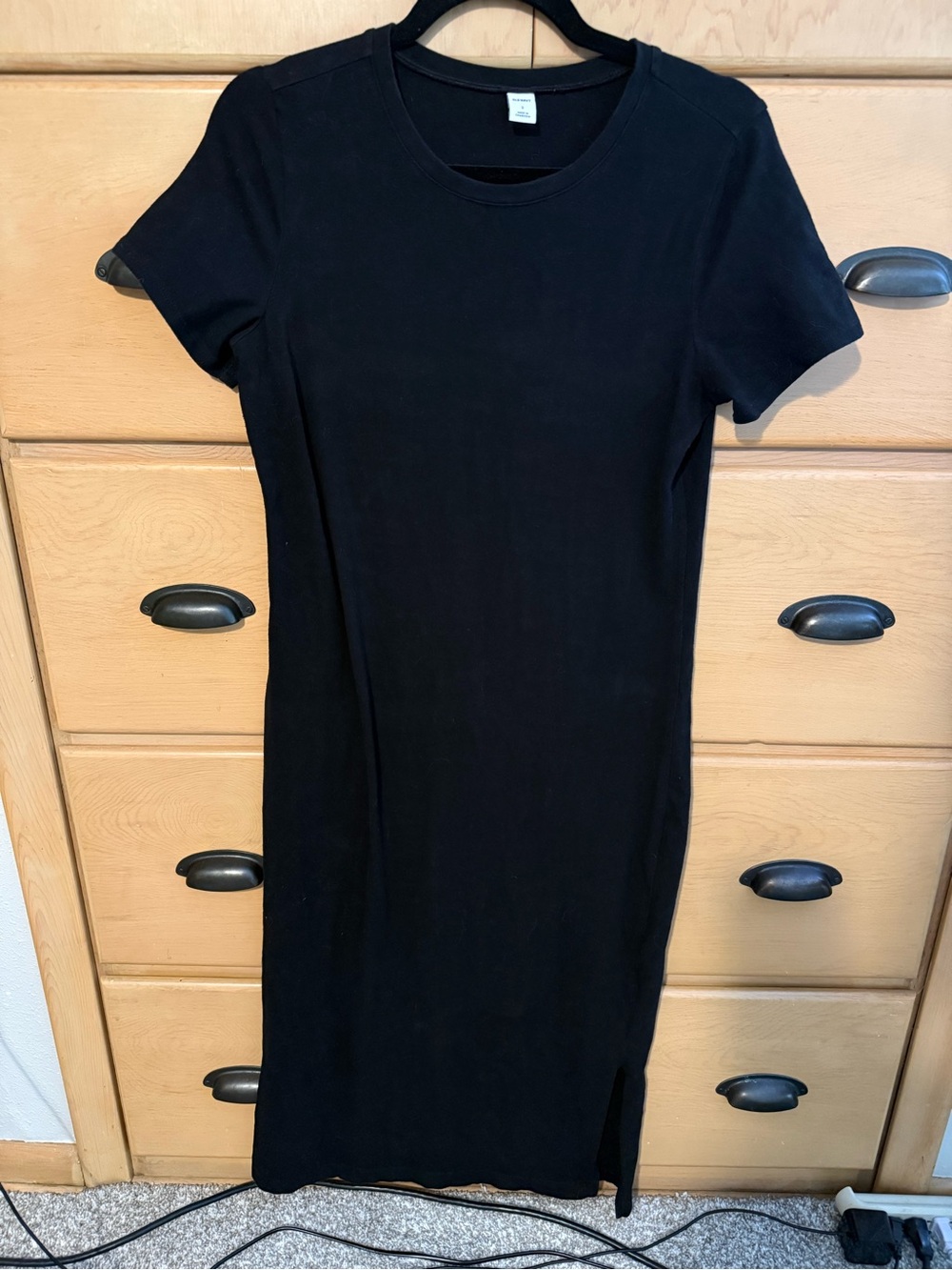 Old Navy T shirt dress black size small
